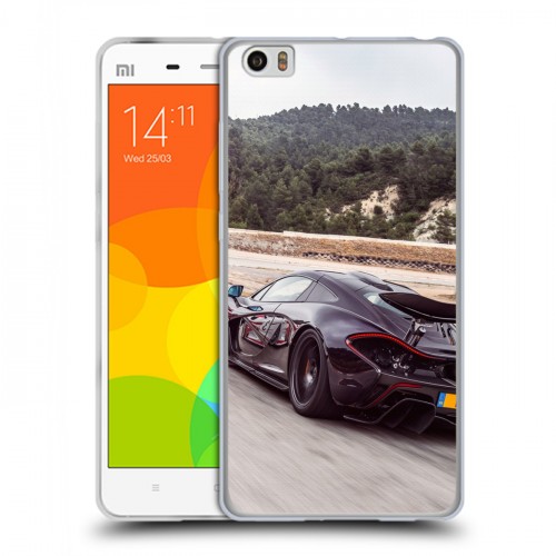 Дизайнерский силиконовый чехол для Xiaomi Mi Note McLaren