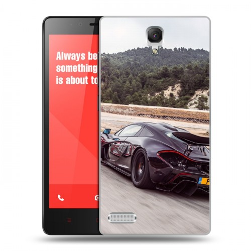 Дизайнерский силиконовый чехол для Xiaomi RedMi Note McLaren