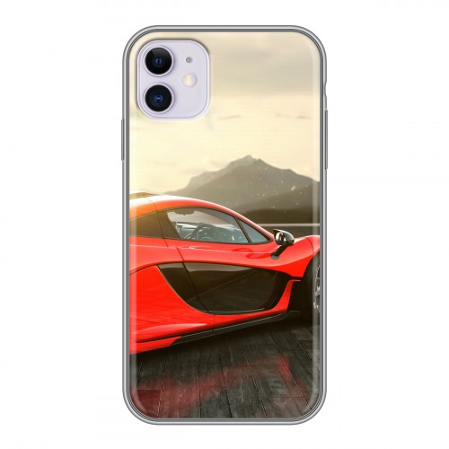 Дизайнерский силиконовый чехол для Iphone 11 McLaren