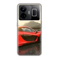 Дизайнерский силиконовый с усиленными углами чехол для Realme GT3 McLaren
