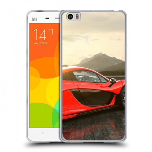 Дизайнерский силиконовый чехол для Xiaomi Mi Note McLaren