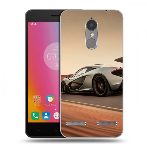 Дизайнерский пластиковый чехол для Lenovo K6 McLaren