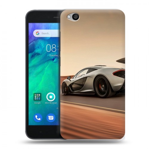 Дизайнерский пластиковый чехол для Xiaomi RedMi Go McLaren