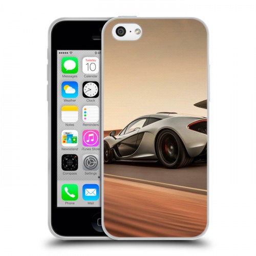 Дизайнерский пластиковый чехол для Iphone 5c McLaren