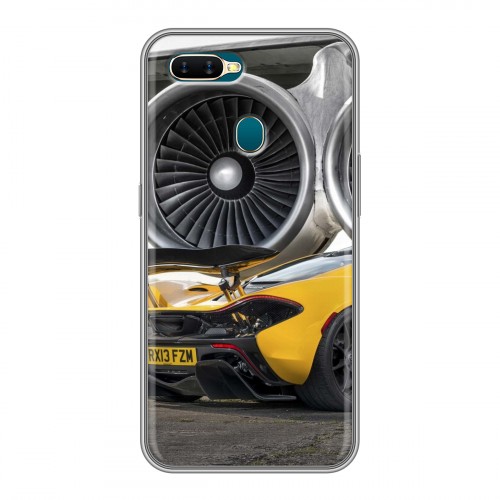 Дизайнерский силиконовый чехол для OPPO AX7 McLaren