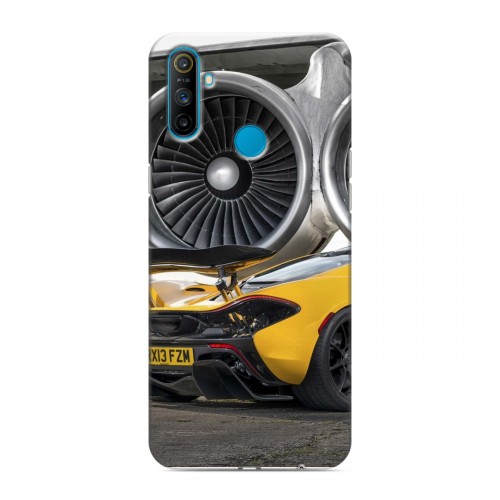 Дизайнерский силиконовый чехол для Realme C3 McLaren