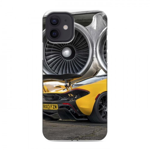 Дизайнерский силиконовый чехол для Iphone 12 McLaren