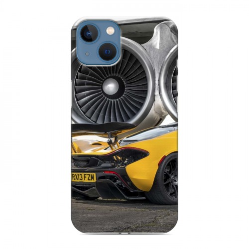 Дизайнерский силиконовый чехол для Iphone 13 McLaren