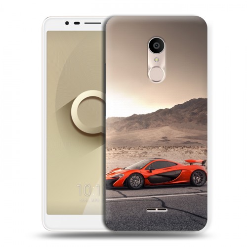 Дизайнерский пластиковый чехол для Alcatel 3C McLaren