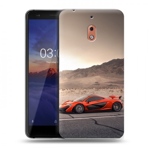 Дизайнерский силиконовый чехол для Nokia 2.1 McLaren