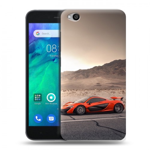 Дизайнерский пластиковый чехол для Xiaomi RedMi Go McLaren