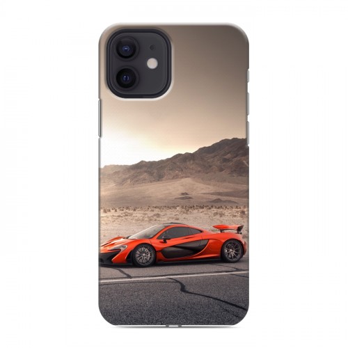 Дизайнерский силиконовый чехол для Iphone 12 McLaren