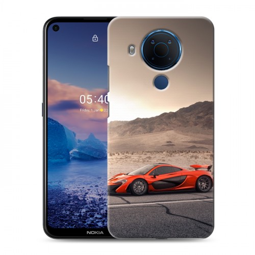 Дизайнерский силиконовый чехол для Nokia 5.4 McLaren