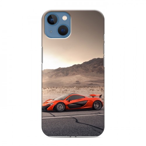 Дизайнерский силиконовый чехол для Iphone 13 McLaren