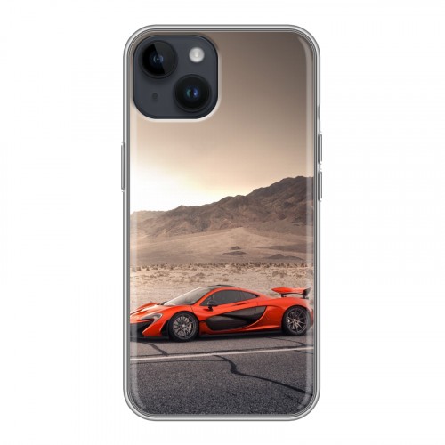 Дизайнерский пластиковый чехол для Iphone 14 McLaren