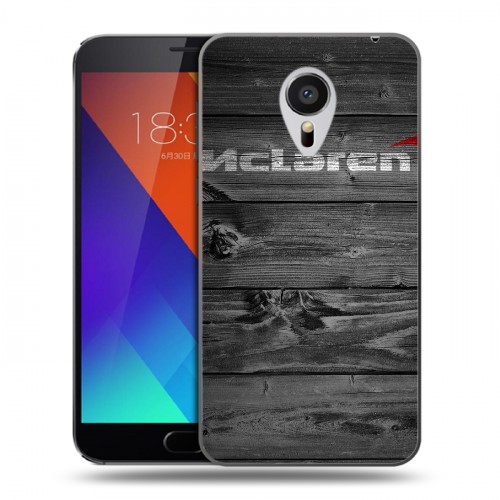 Дизайнерский пластиковый чехол для Meizu MX5 McLaren