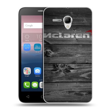 Дизайнерский силиконовый чехол для Alcatel One Touch POP 3 5.5 McLaren (на заказ)