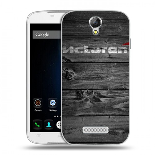 Дизайнерский силиконовый чехол для Doogee X6 McLaren