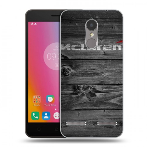 Дизайнерский силиконовый чехол для Lenovo K6 McLaren