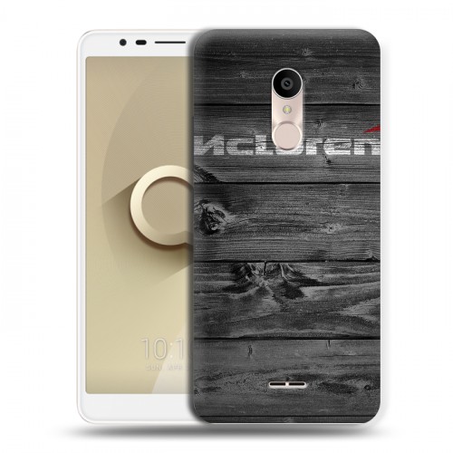 Дизайнерский силиконовый чехол для Alcatel 3C McLaren