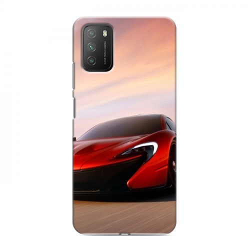 Дизайнерский пластиковый чехол для Xiaomi Poco M3 McLaren