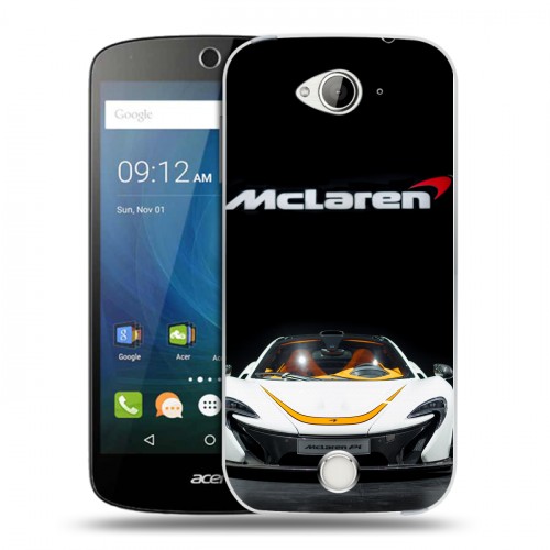 Дизайнерский силиконовый чехол для Acer Liquid Z530 McLaren