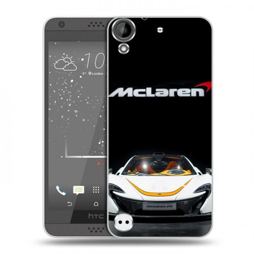 Дизайнерский пластиковый чехол для HTC Desire 530 McLaren