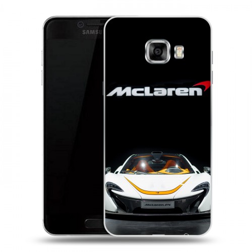 Дизайнерский пластиковый чехол для Samsung Galaxy C5 McLaren