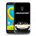 Дизайнерский пластиковый чехол для Alcatel U5 McLaren