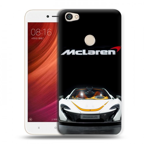 Дизайнерский пластиковый чехол для Xiaomi RedMi Note 5A Pro McLaren