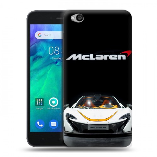 Дизайнерский пластиковый чехол для Xiaomi RedMi Go McLaren