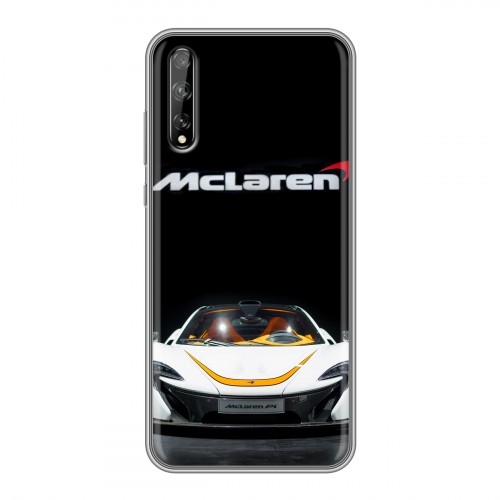 Дизайнерский силиконовый чехол для Huawei Y8p McLaren