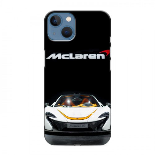 Дизайнерский силиконовый чехол для Iphone 13 McLaren