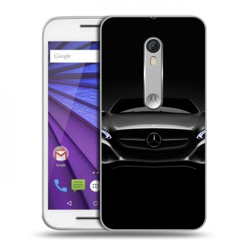 Дизайнерский пластиковый чехол для Lenovo Moto G Mercedes