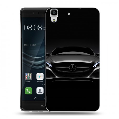 Дизайнерский пластиковый чехол для Huawei Y6II Mercedes