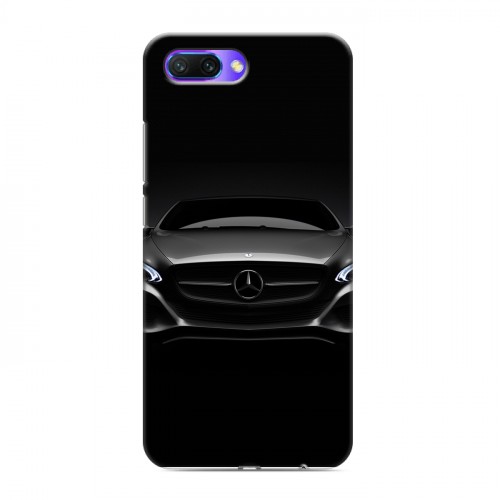 Дизайнерский силиконовый с усиленными углами чехол для Huawei Honor 10 Mercedes