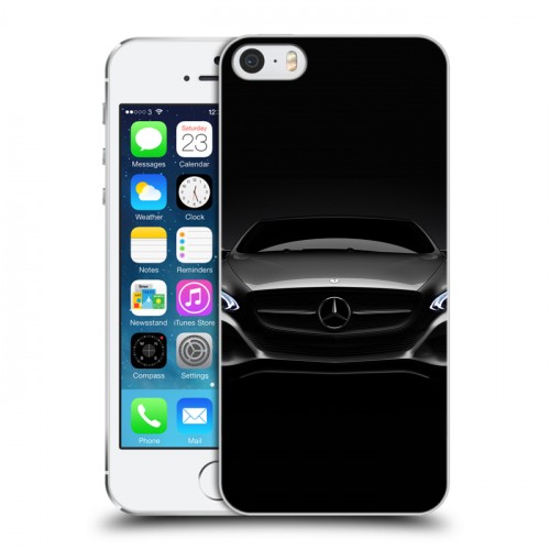 Дизайнерский пластиковый чехол для Iphone 5s Mercedes