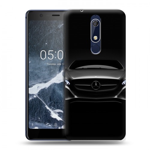 Дизайнерский пластиковый чехол для Nokia 5.1 Mercedes