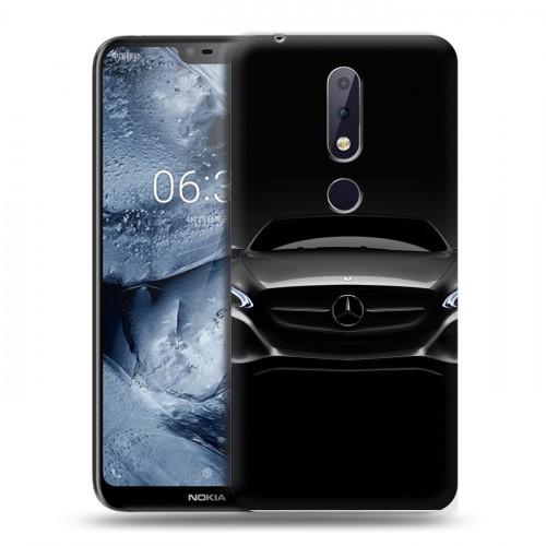 Дизайнерский пластиковый чехол для Nokia 6.1 Plus Mercedes