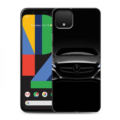 Дизайнерский пластиковый чехол для Google Pixel 4 Mercedes