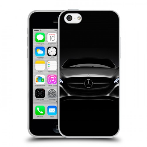 Дизайнерский пластиковый чехол для Iphone 5c Mercedes