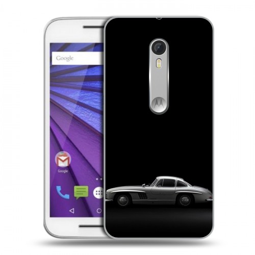 Дизайнерский пластиковый чехол для Lenovo Moto G Mercedes