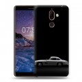 Дизайнерский пластиковый чехол для Nokia 7 Plus Mercedes