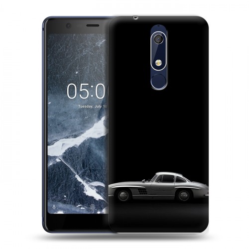 Дизайнерский пластиковый чехол для Nokia 5.1 Mercedes