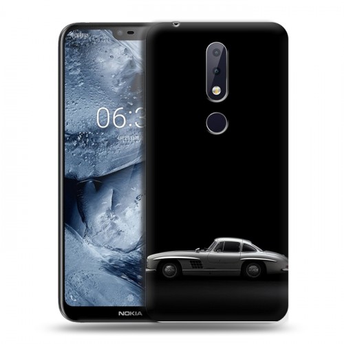 Дизайнерский пластиковый чехол для Nokia 6.1 Plus Mercedes