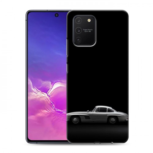 Дизайнерский силиконовый с усиленными углами чехол для Samsung Galaxy S10 Lite Mercedes