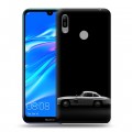 Дизайнерский пластиковый чехол для Huawei Y6 (2019) Mercedes