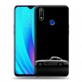 Дизайнерский пластиковый чехол для Realme 3 Pro Mercedes