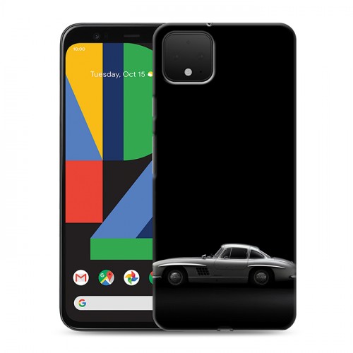 Дизайнерский пластиковый чехол для Google Pixel 4 Mercedes