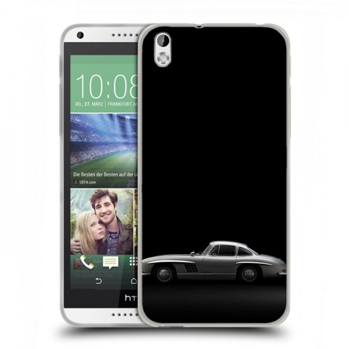 Дизайнерский пластиковый чехол для HTC Desire 816 Mercedes